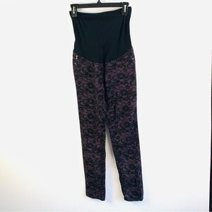 A Pea In A Pod AG Lace Pattern Maternity Jeans